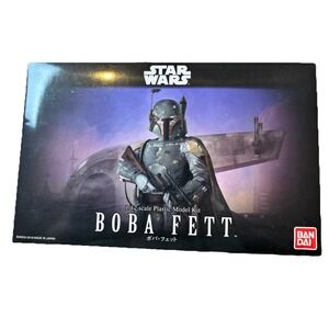 Bandai Hobby Star Wars Boba Fett 1/12 Scale Action Figure Model Kit USA‎ Seller